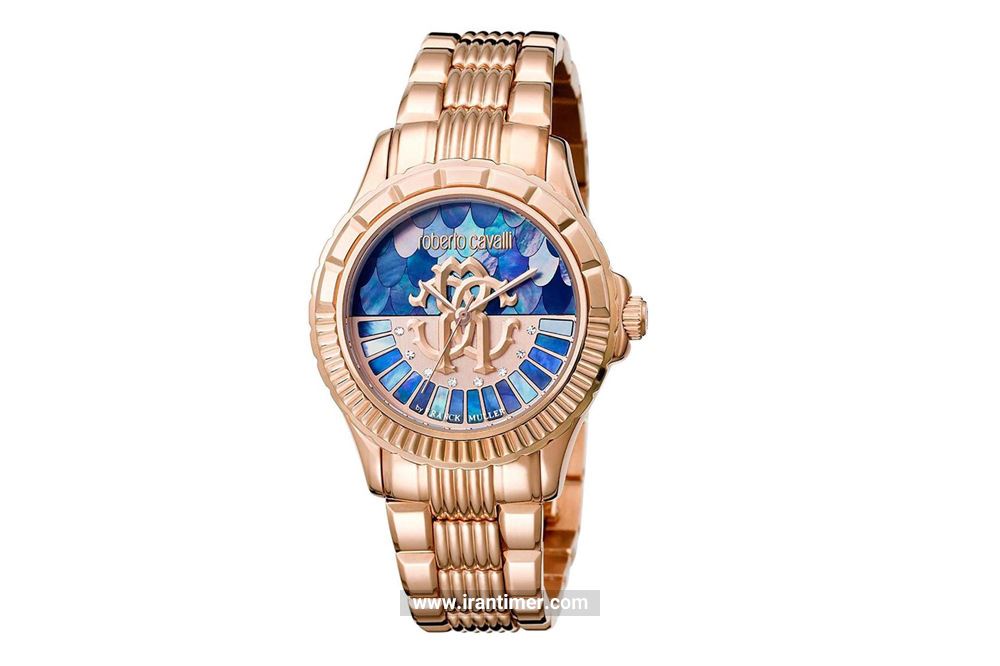 ساعت مچی زنانه روبرتو کاوالی‬‎ مدل RV2L014M0091 ساعتی دارای روکش رنگ پی وی دی (PVD) دارای کیفیت ساخت بالا